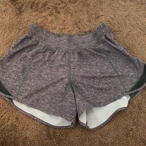 lulu lemon grey shorts